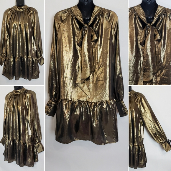 Kate Hudson Flare Ruffle Hem Dress - Picture 6 of 8